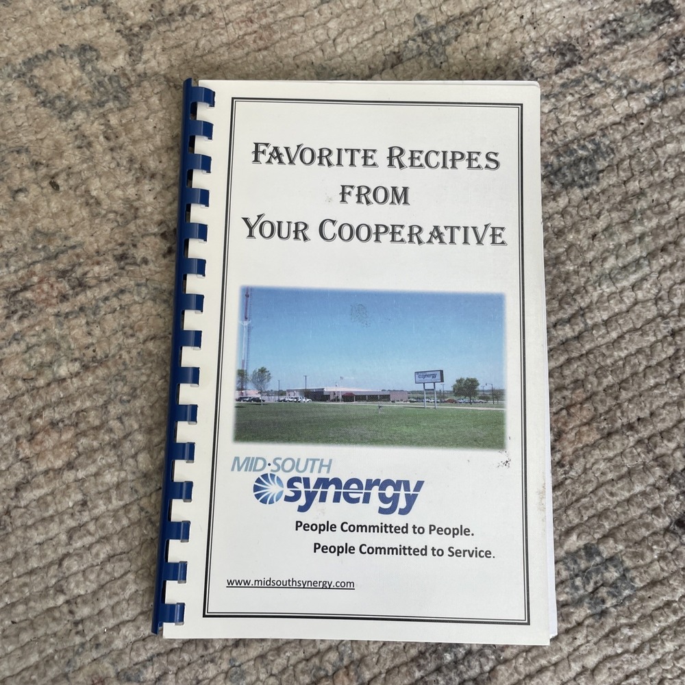 Advertising‎ community cookbook, spiral Book mid South synergy, 2011, Texas